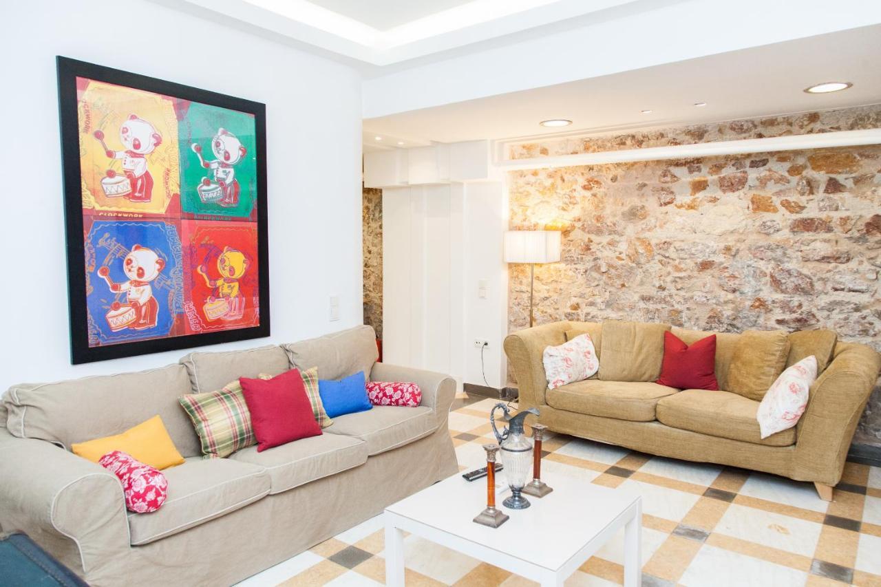 Chic Charming Central Athens Apt. Buitenkant foto