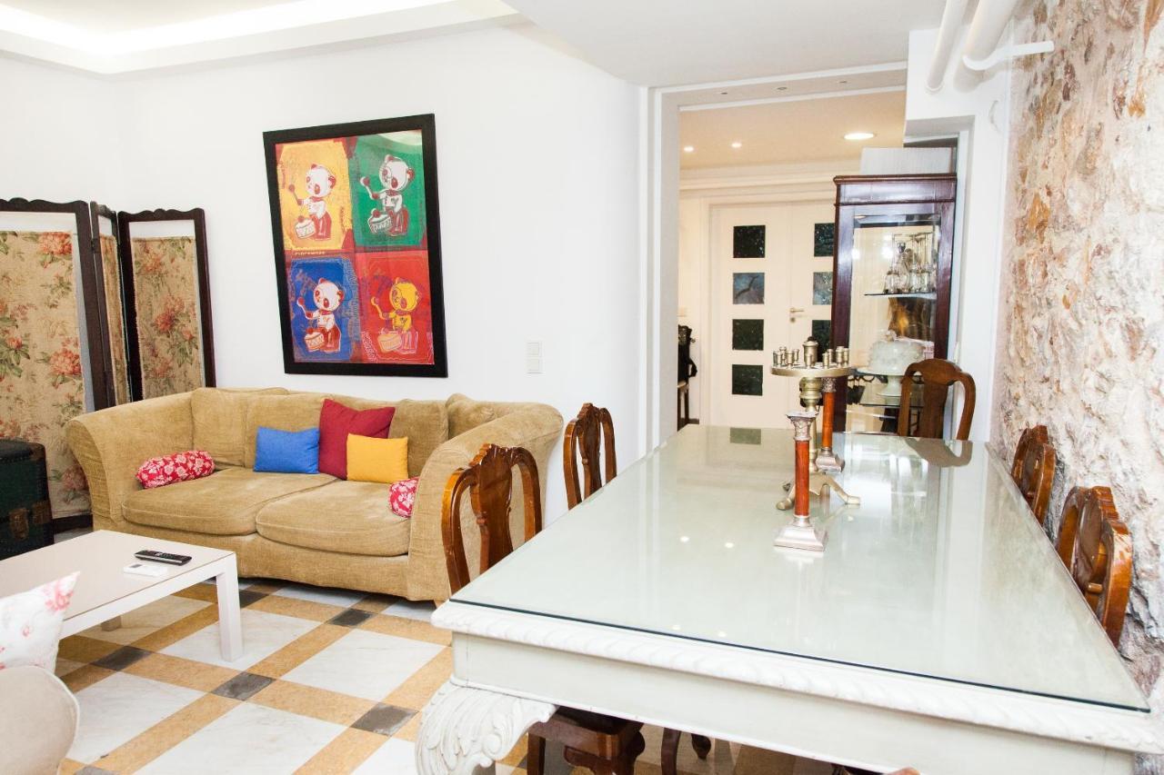 Chic Charming Central Athens Apt. Buitenkant foto